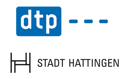 Logo dtp und Stadt Hattingen